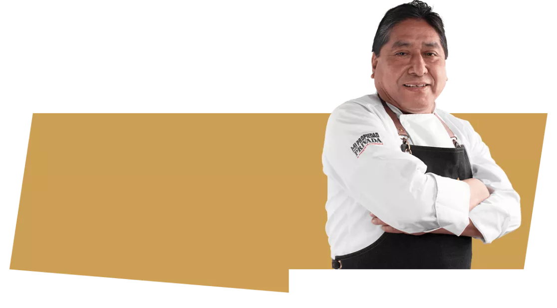 Participante maestro del sabor Pascual Maucaylle